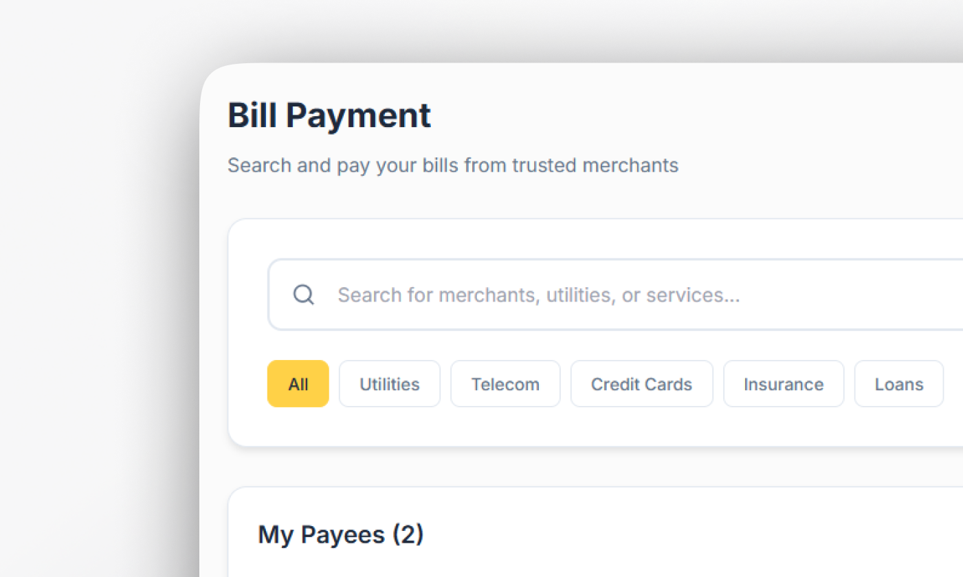 bill payments